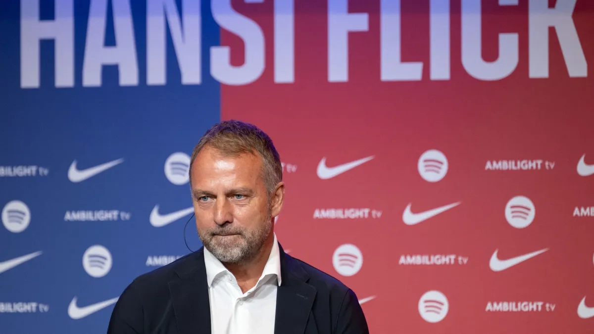 Hansi Flick, actual entrenador del FC Barcelona 