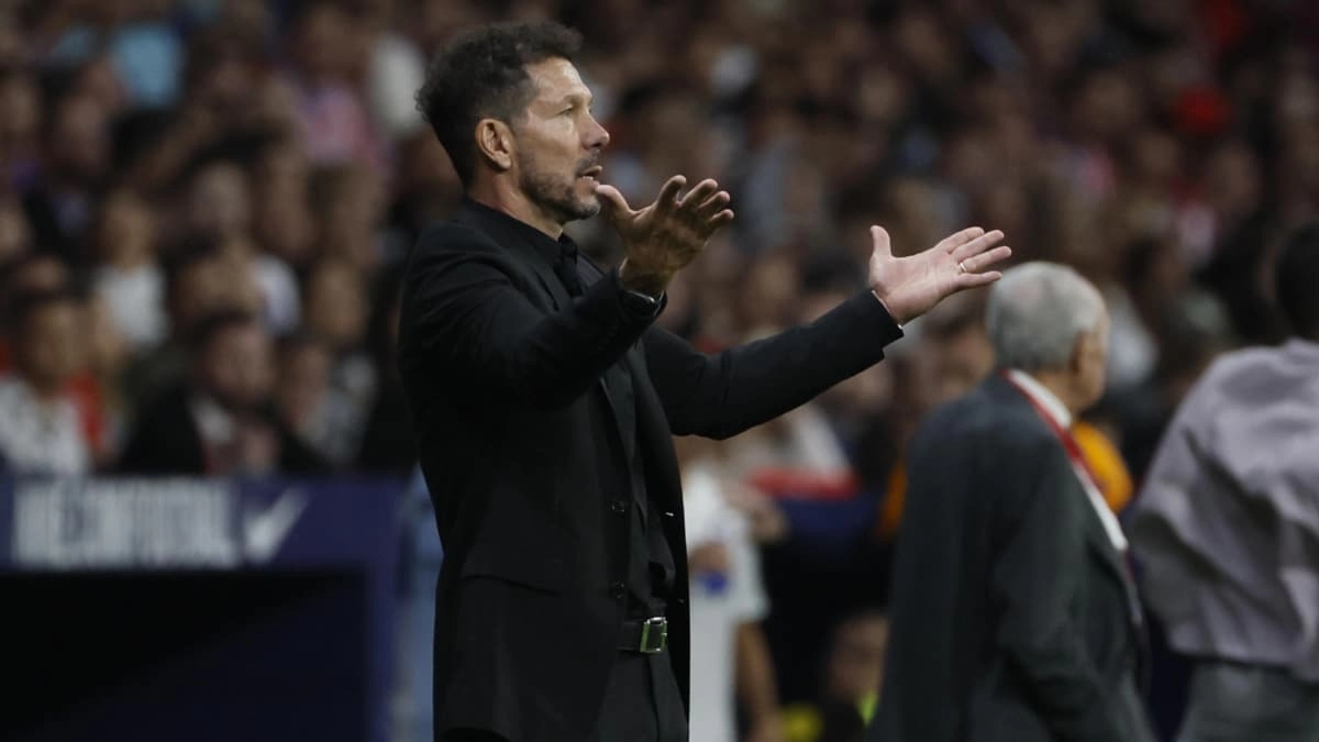 Diego Simeone, coach of Atletico Madrid