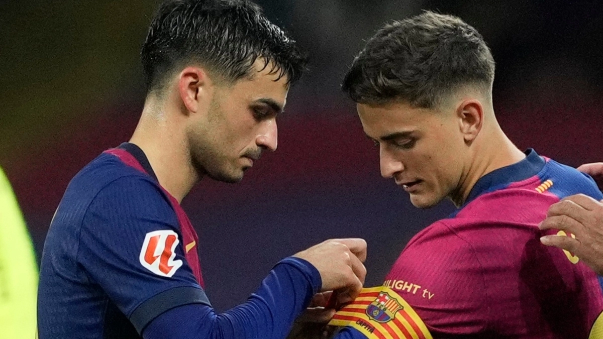 El protagonismo de Gavi en el Barcelona ha bajado / Marca