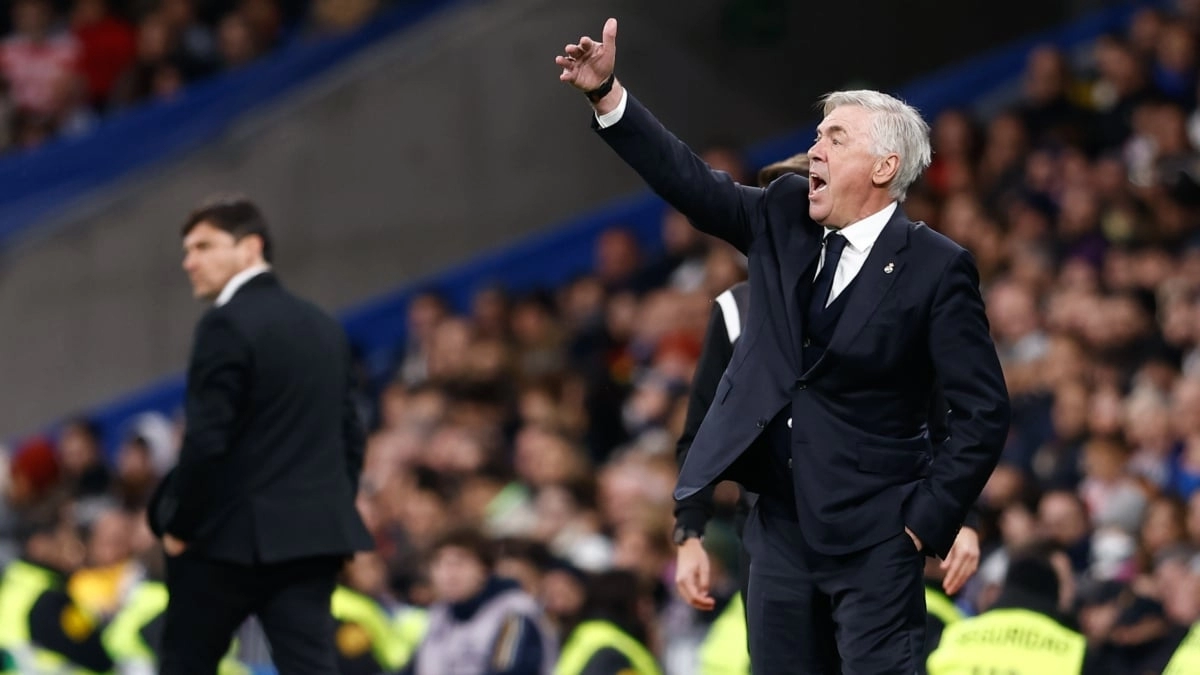 Carlo Ancelotti, coach of Real Madrid