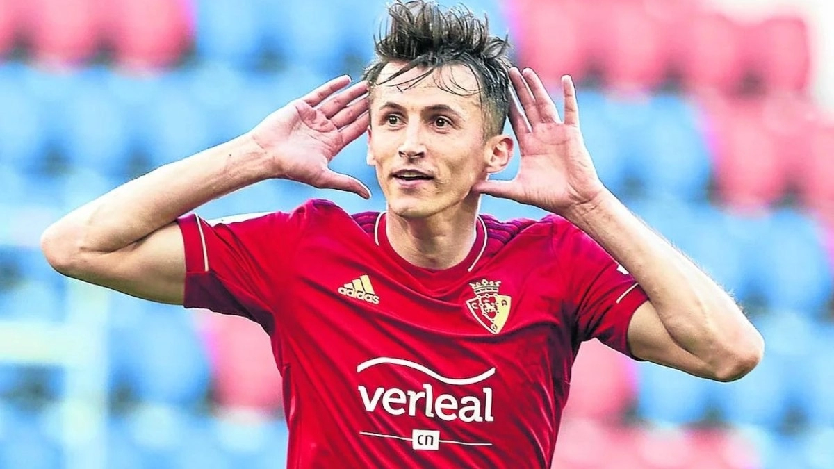 Ante Budimir, Croatian forward of Osasuna