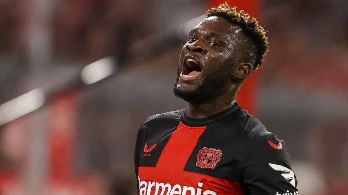 Victor Boniface ya sabe su precio para salir del Bayer / BBC