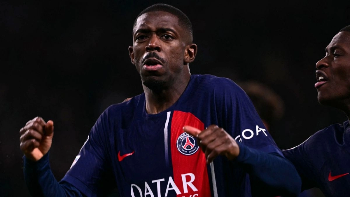 Ousmane Dembélé, exjugador del FC Barcelona y actual futbolista del PSG