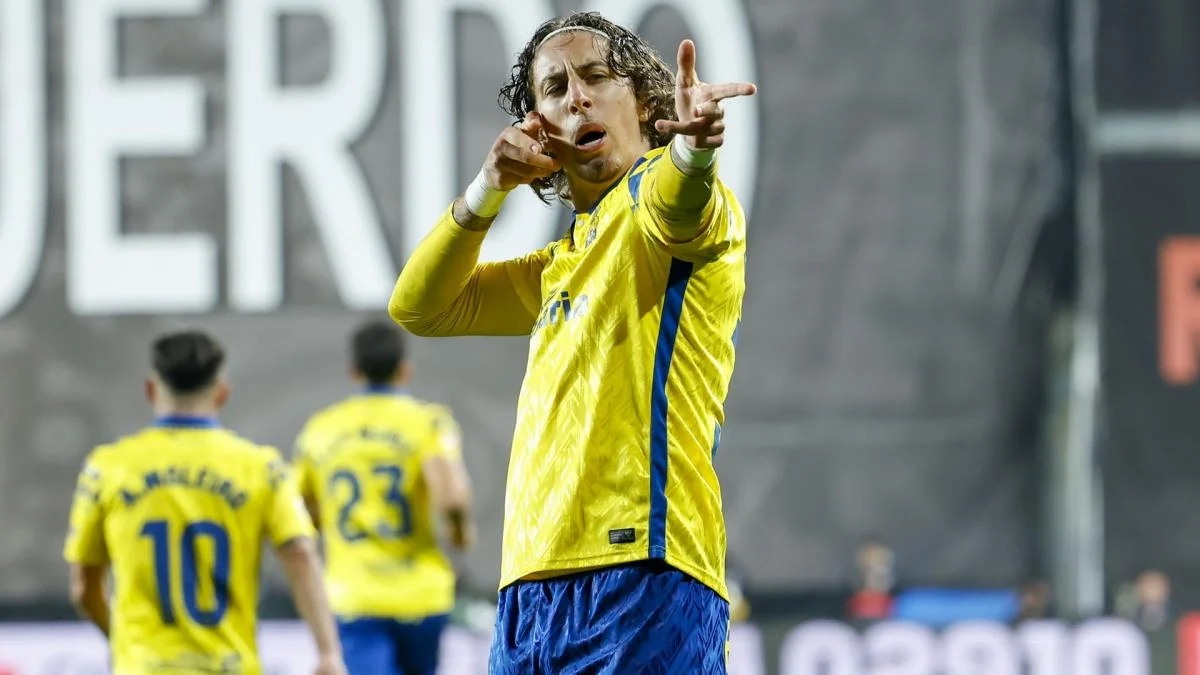 Fábio Silva, forward of Las Palmas