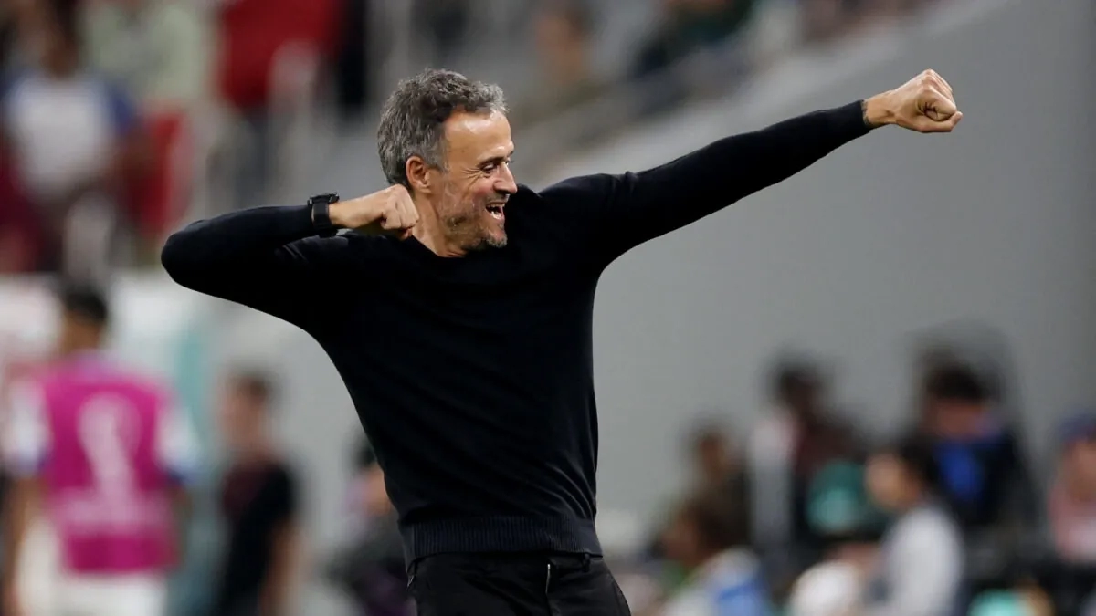 Luis Enrique, actual entrenador del PSG