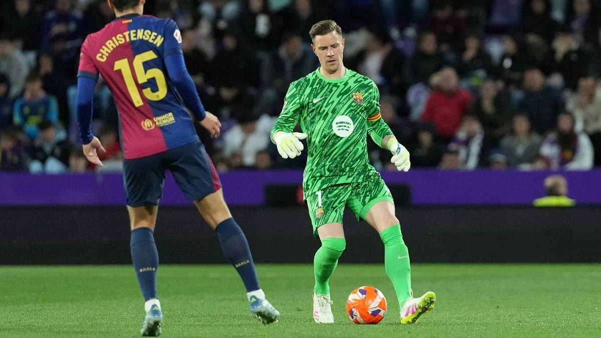 Marc-André Ter Stegen, guardameta del FC Barcelona 