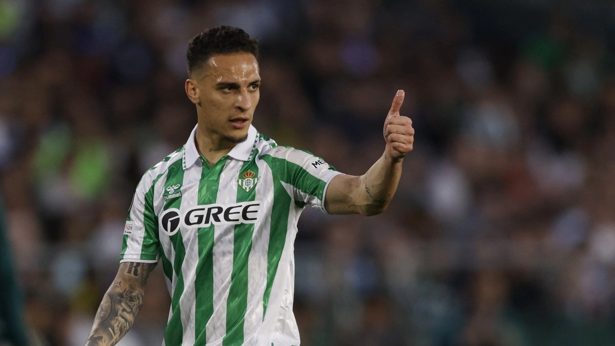 Antony, jugador del Real Betis