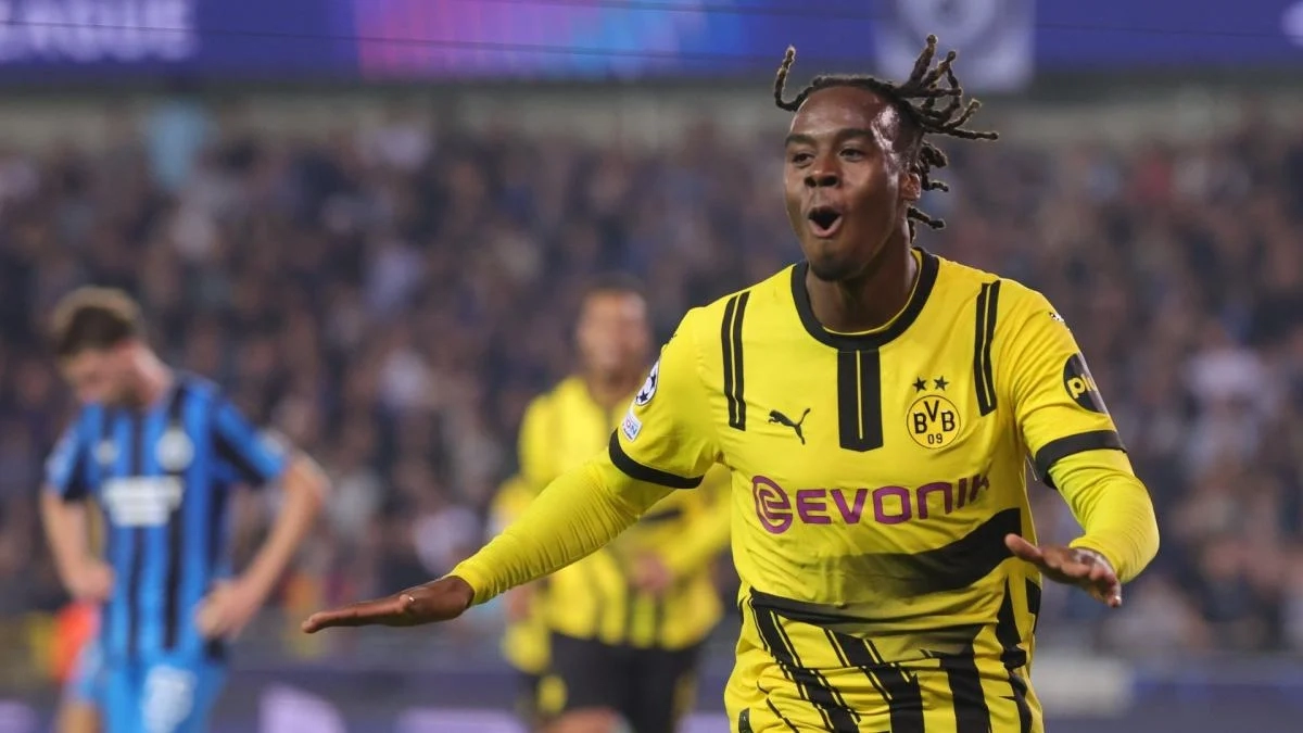 Jamie Bynoe-Gittens, jugador del Borussia Dortmund