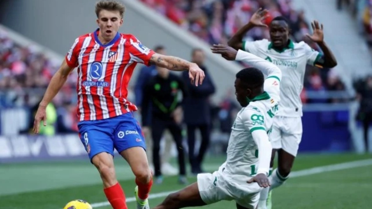 Pablo Barrios, centrocampista del Atlético de Madrid