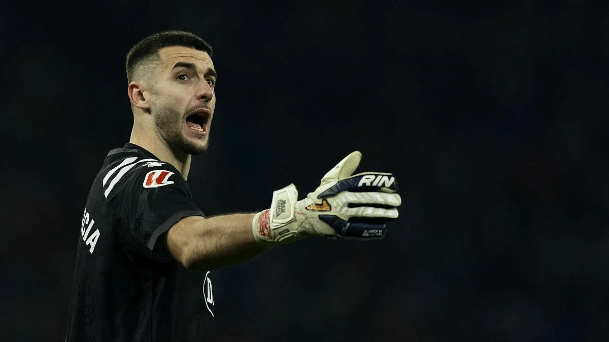 <p>Joan García, goalkeeper of Espanyol</p>