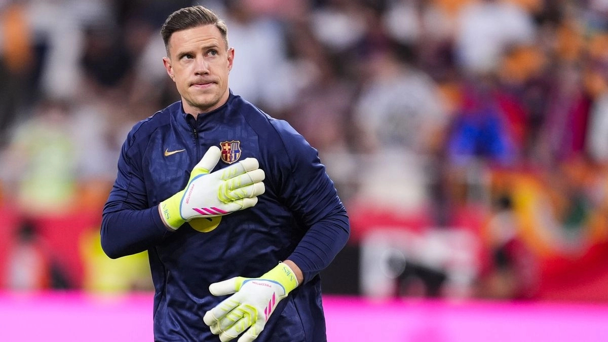 Marc-André Ter Stegen, guardameta del FC Barcelona