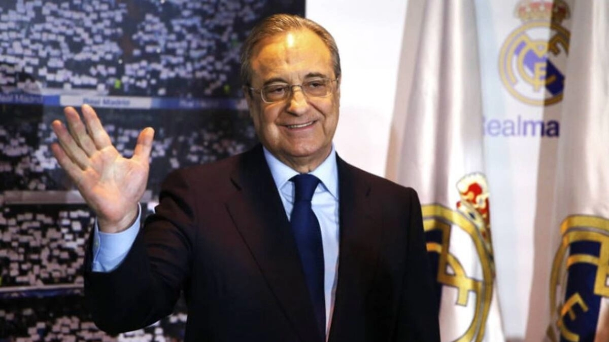 Florentino Pérez, presidente del Real Madrid