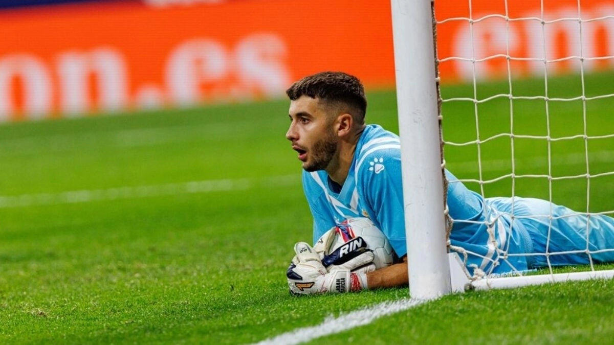 <p>Joan García, Espanyol's goalkeeper</p>