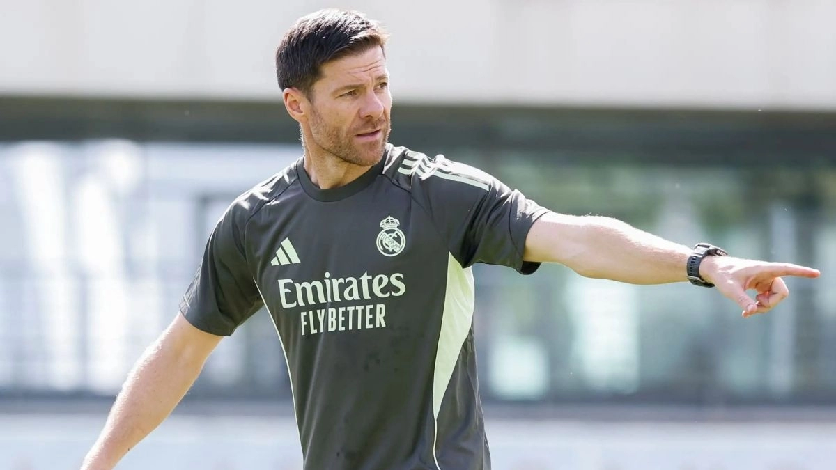 Xabi Alonso, actual entrenador del Real Madrid
