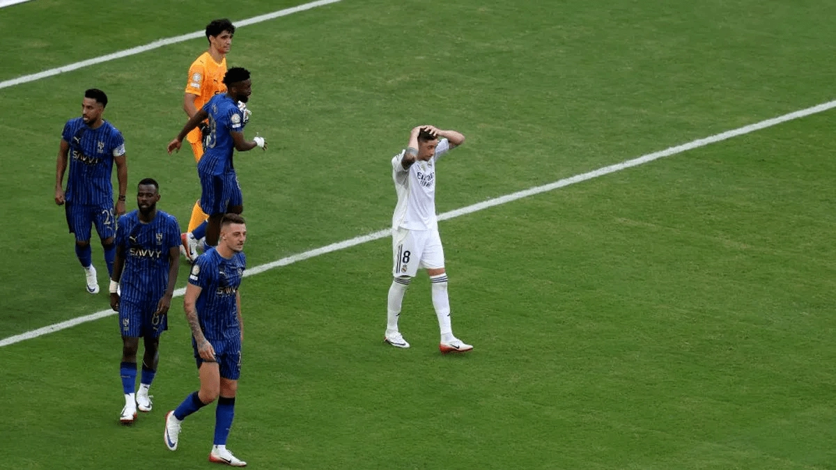 Real Madrid drew against Al Hilal