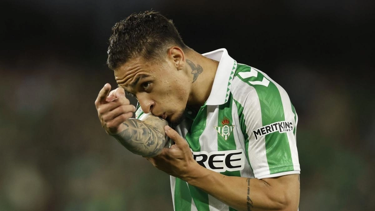 Antony, jugador del Manchester United