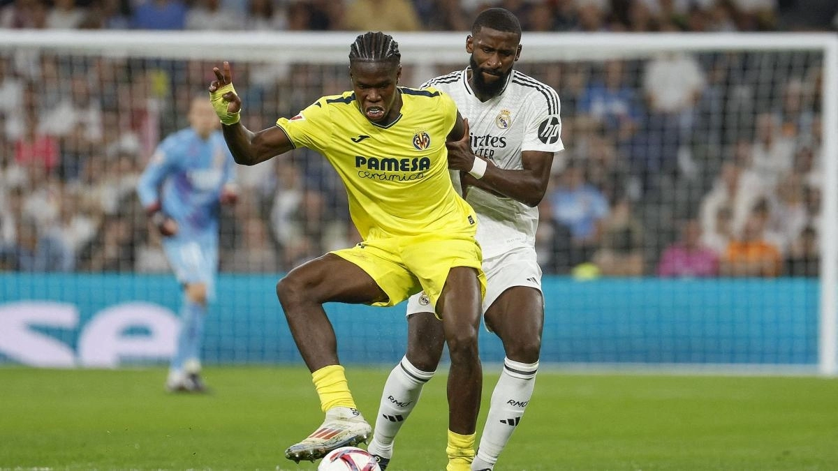 Thierno Barry, delantero del Villarreal