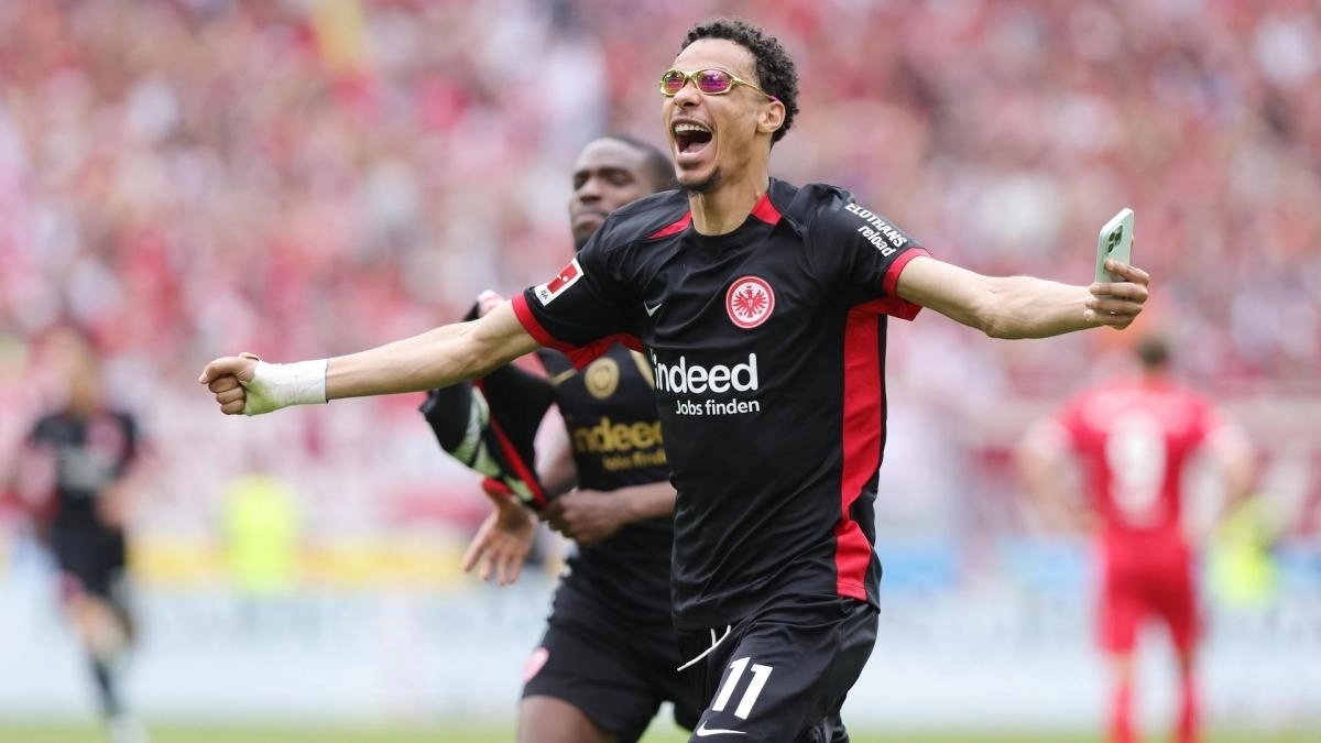 Hugo Ekitiké, forward for Eintracht Frankfurt