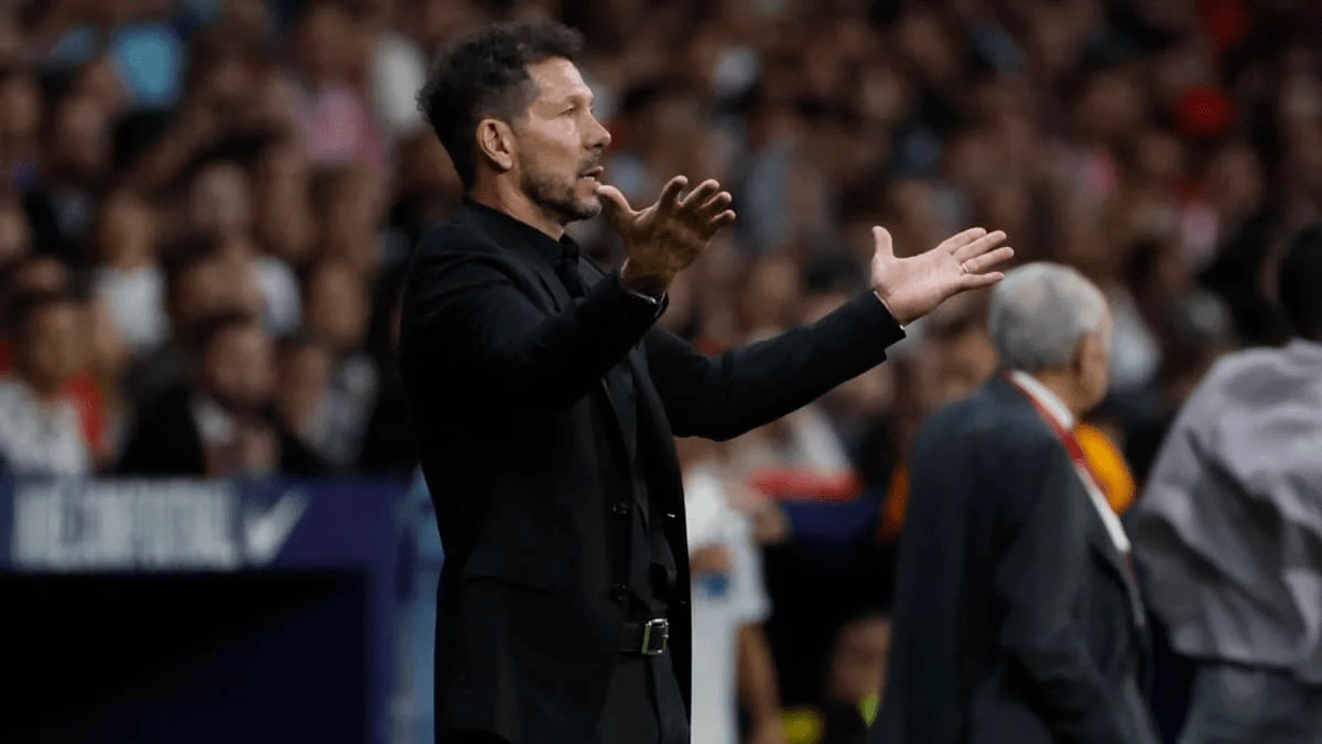 Diego Simeone, coach of Atlético de Madrid