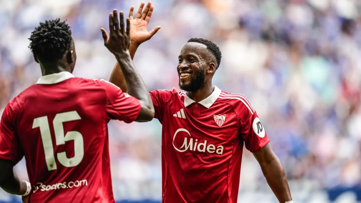Dodi Lukébakio, jugador del Sevilla