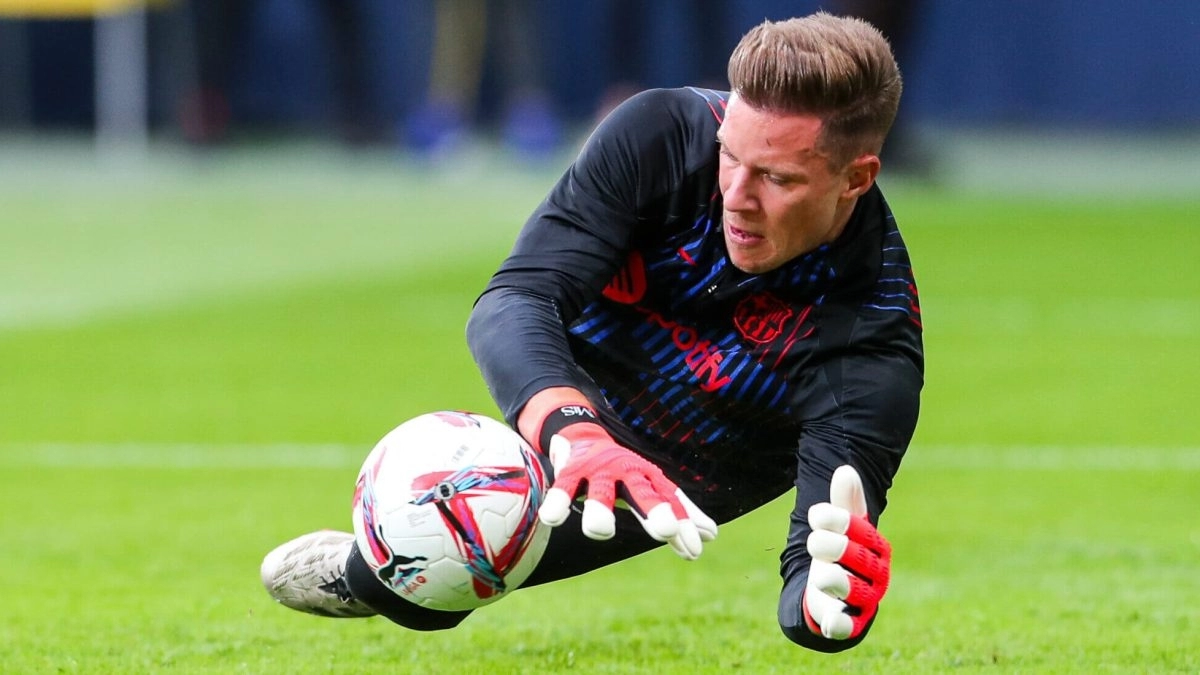 Marc-André Ter Stegen, guardameta del FC Barcelona 