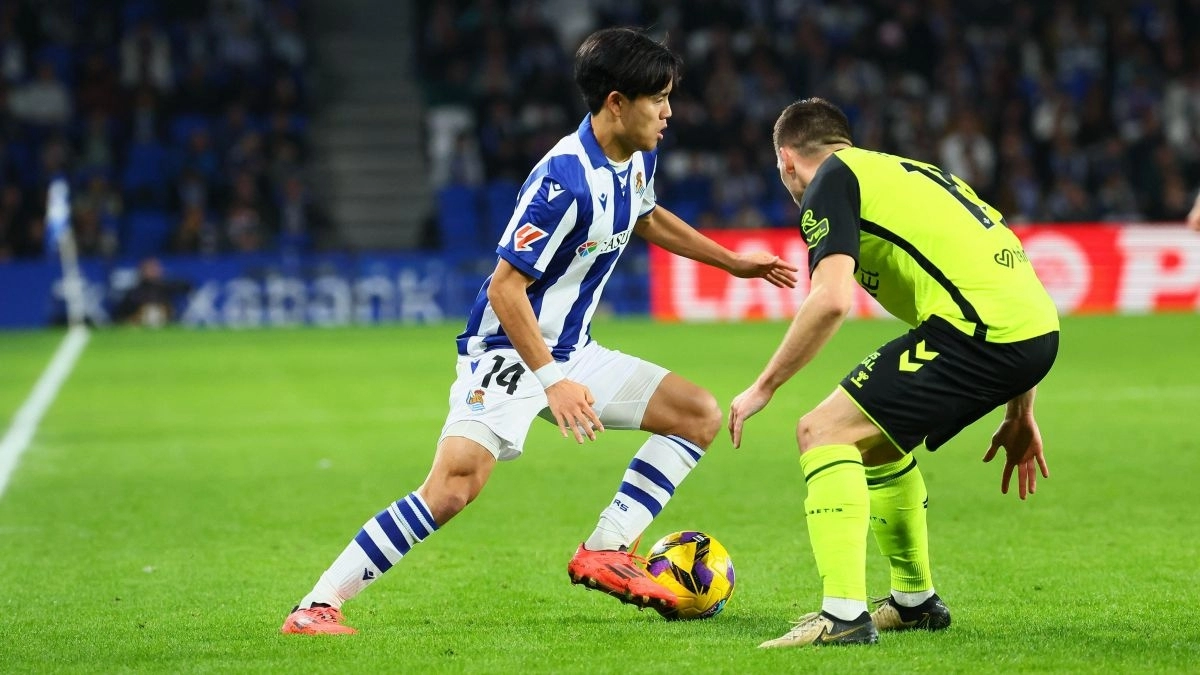 <p>Takefusa Kubo, player of Real Sociedad</p>
