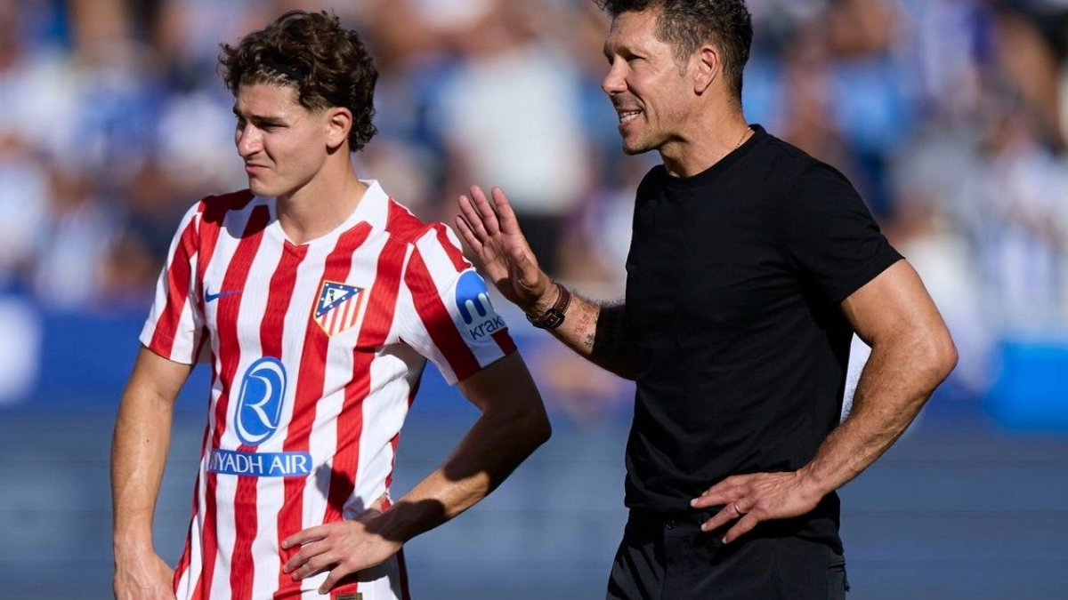 <p>Julian Alvarez puts pressure on Atlético: He wants to sign for Barcelona</p>