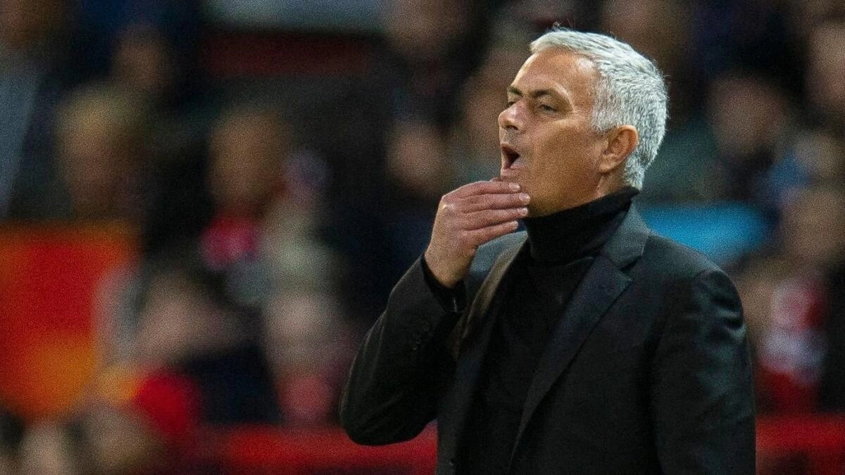 José Mourinho, former coach of Fenerbahçe in Turkey