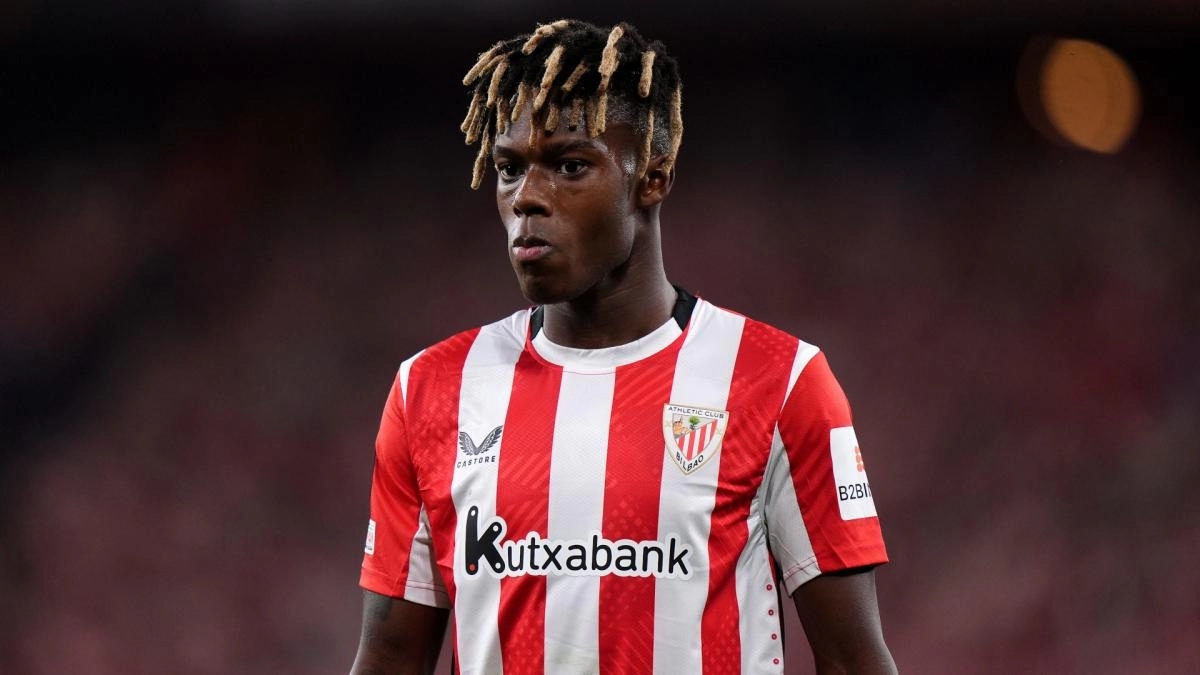 Nico Williams, jugador del Athletic Club y estrella de España