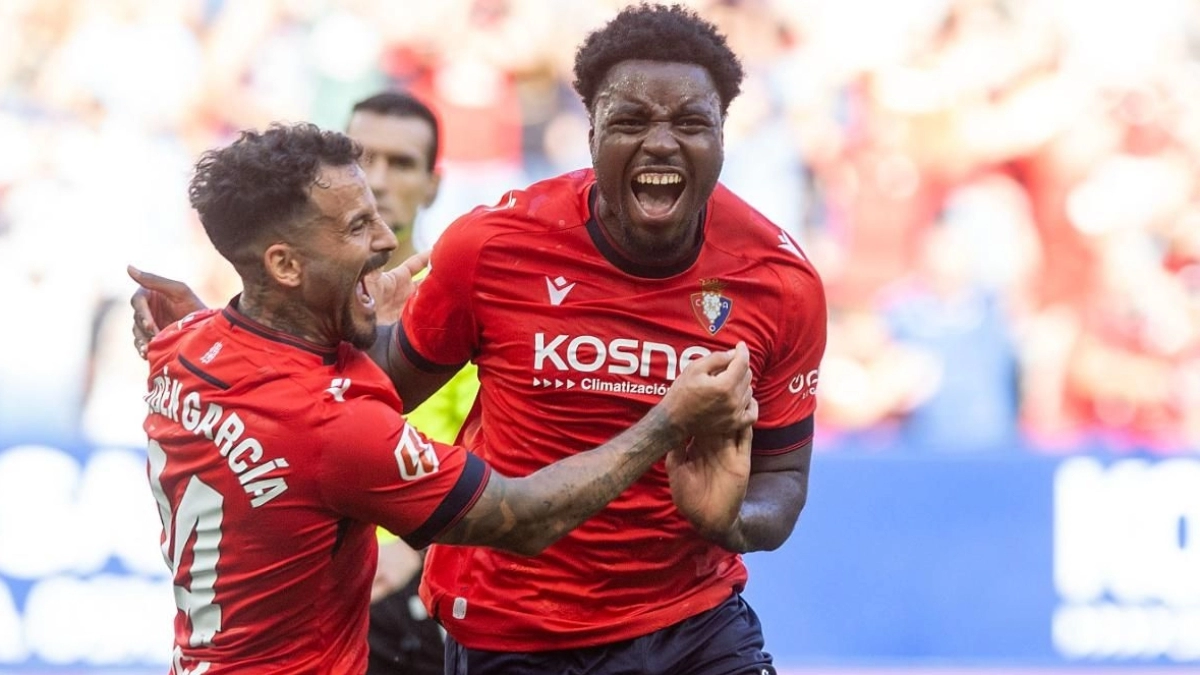 Enzo Boyomo, the central defender from Osasuna who is generating interest in the Premier League | SPORT