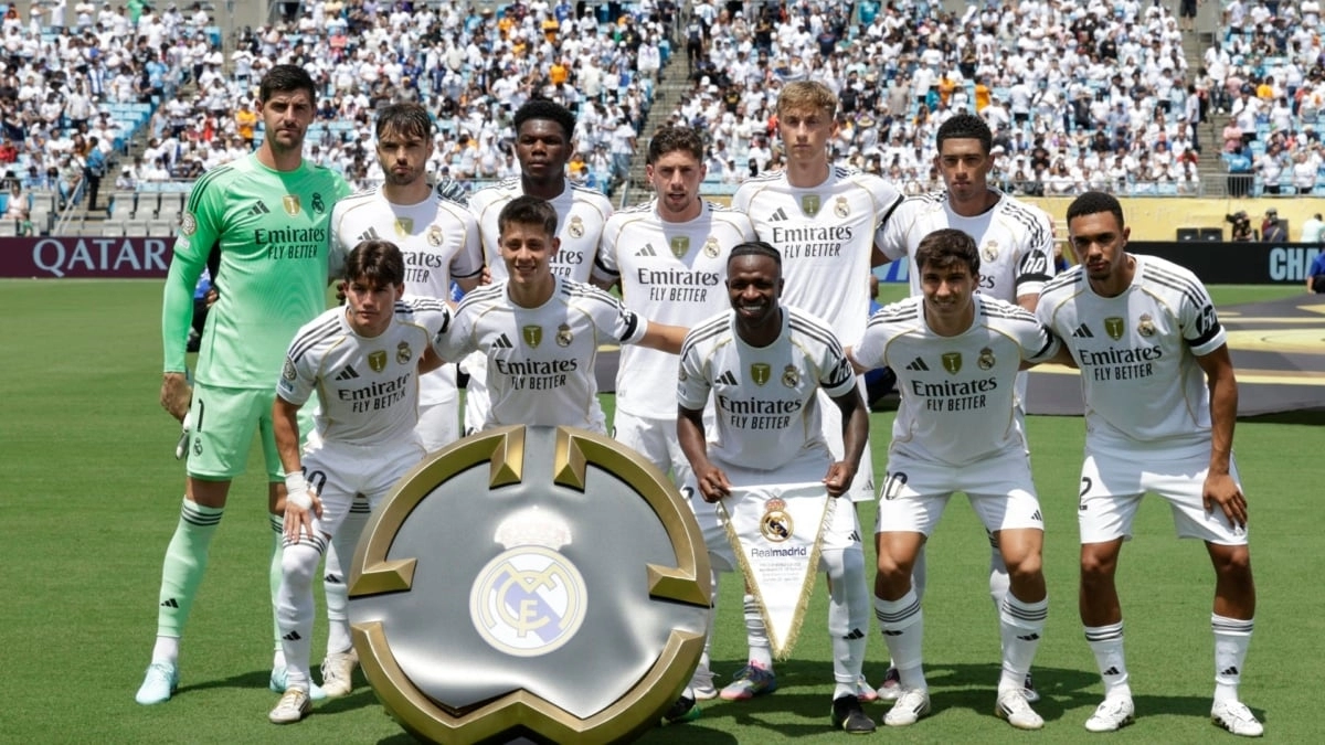 Once titular del Real Madrid en el Mundial de Clubes
