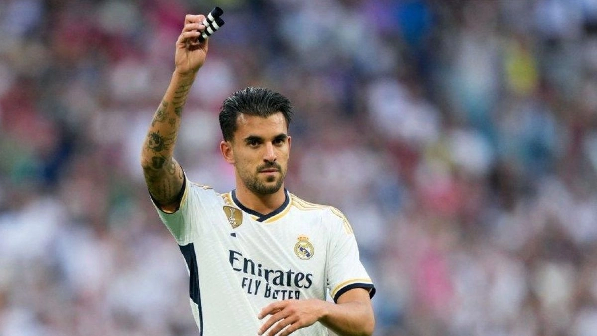 Dani Ceballos, Real Madrid midfielder.