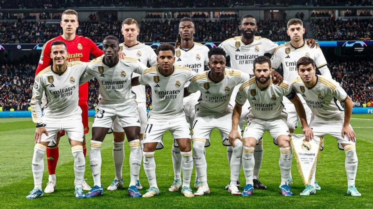 Once titular del Real Madrid