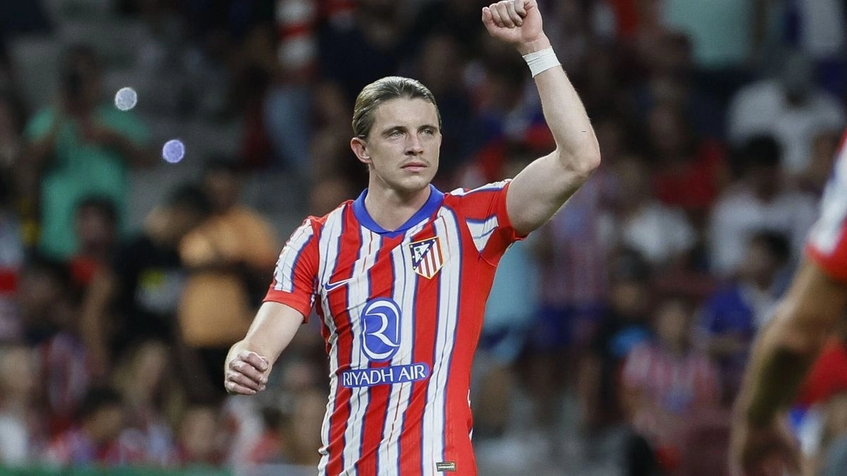 Conor Gallagher, centrocampista del Atlético de Madrid