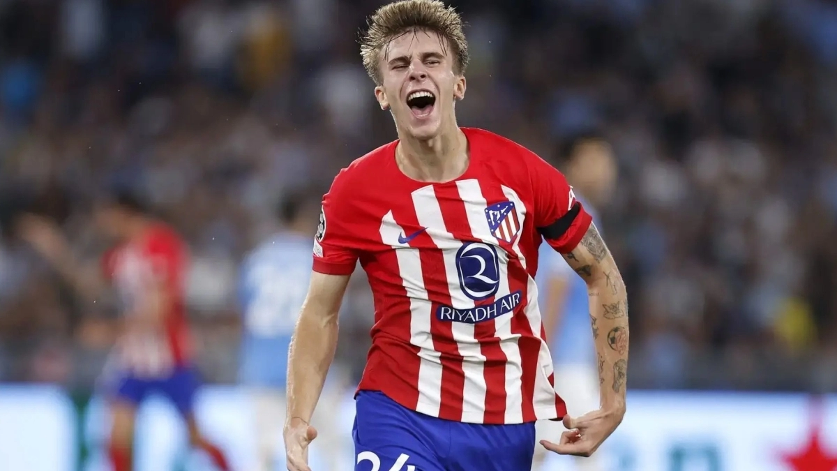 Pablo Barrios nổi lên như tương lai của tuyến giữa Atlético de Madrid - Giấc mơ và thực tế từ sân Wanda Metropolitano