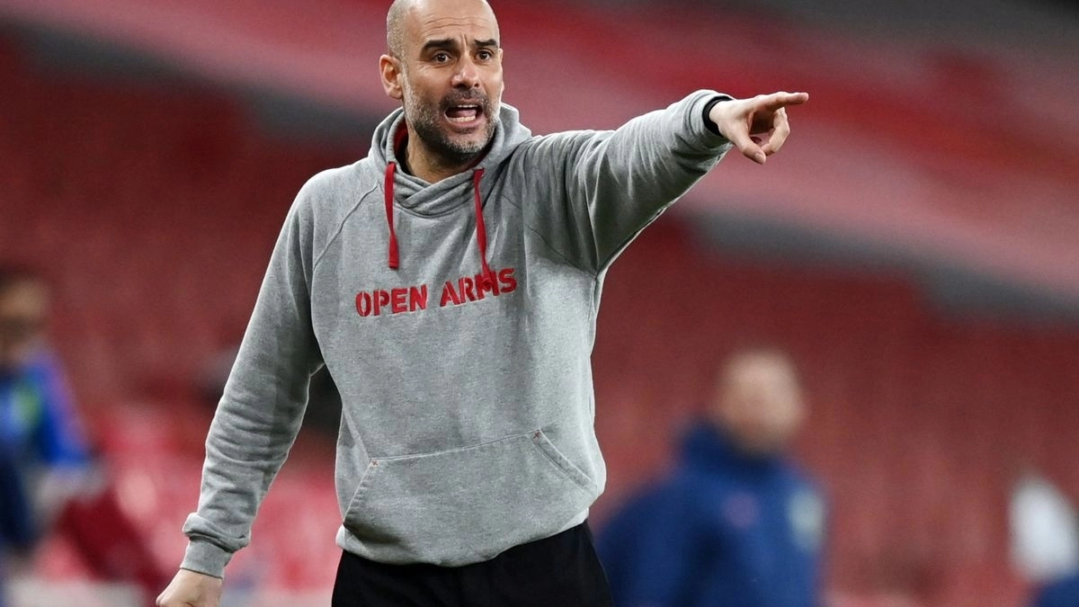 Pep Guardiola, entrenador del Manchester City desde 2016
