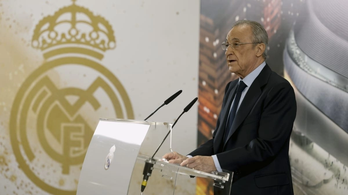 Florentino Pérez, presidente del Real Madrid