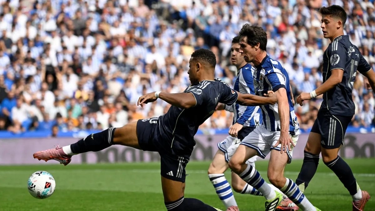 Kylian Mbappé at Real Sociedad - Real Madrid