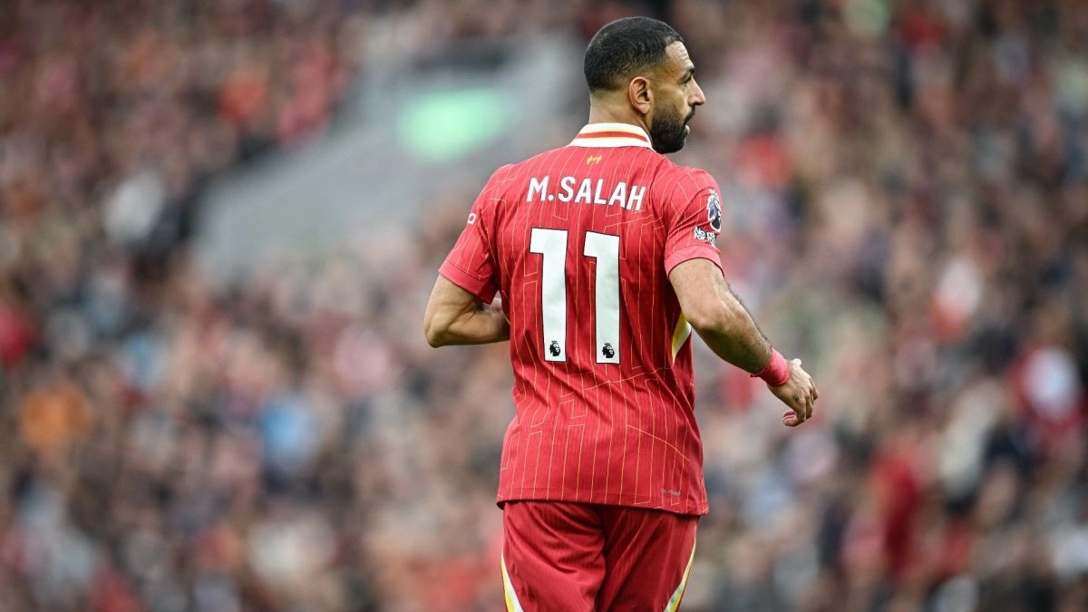 <p>Mohamed Salah, living legend of Liverpool</p>