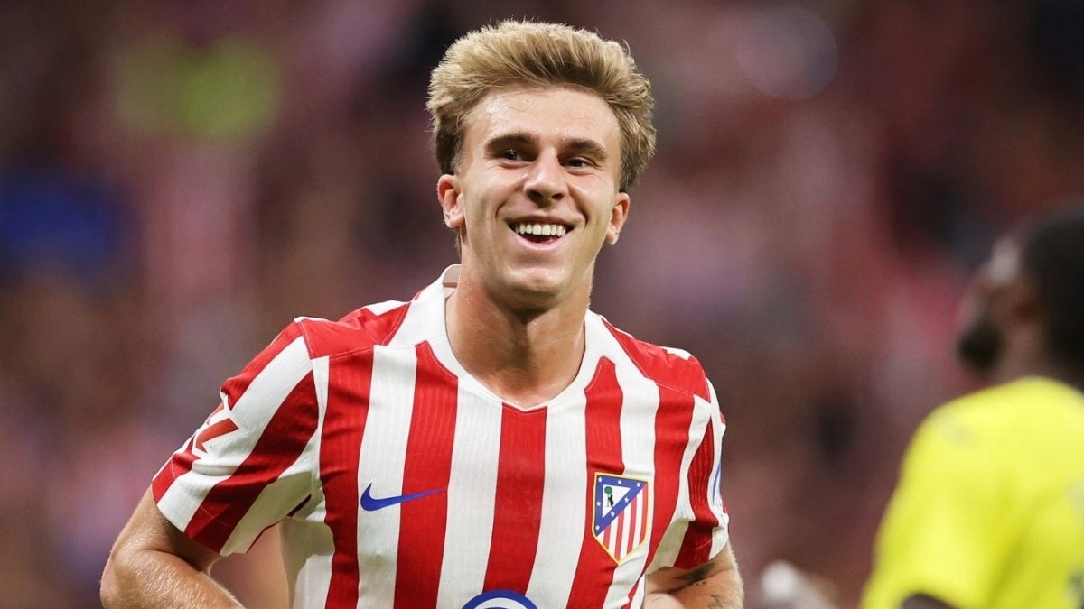 Pablo Barrios, midfielder for Atlético de Madrid
