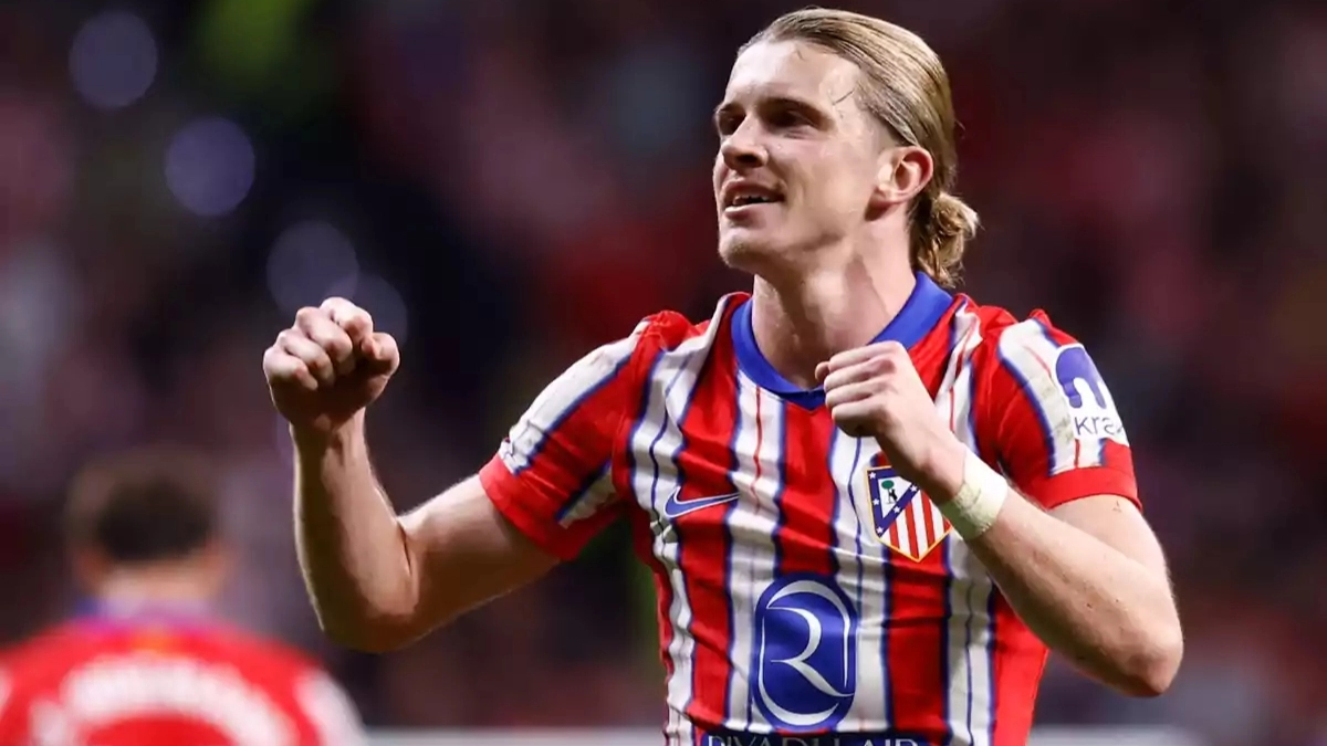 Conor Gallagher, centrocampista del Atlético de Madrid