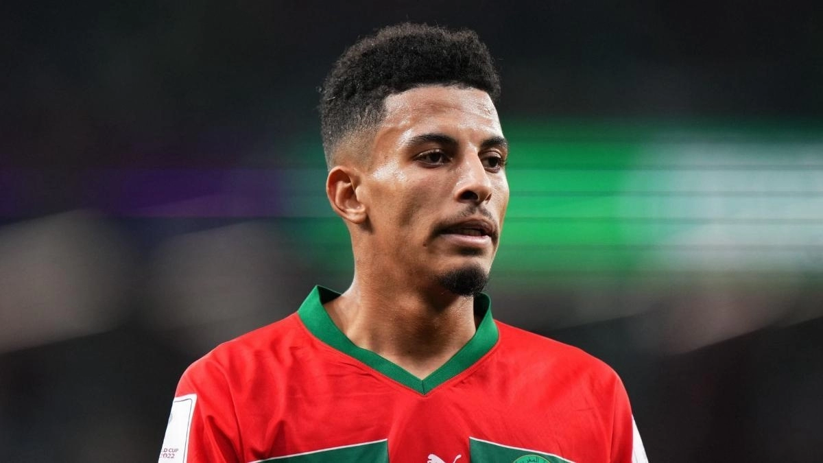 Azzedine Ounahi, international with Morocco