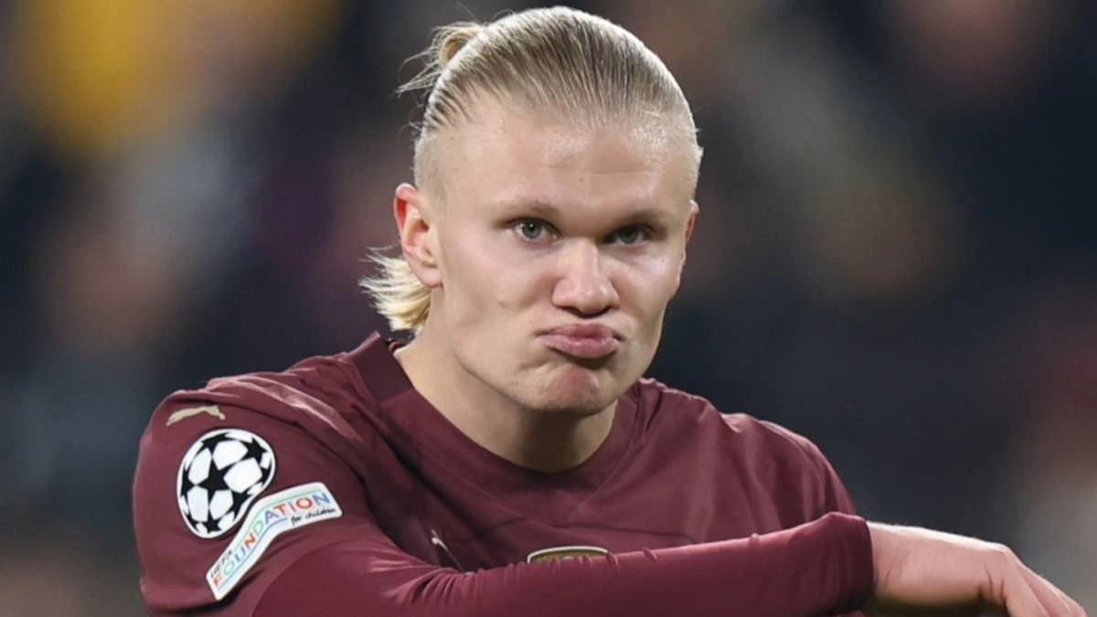 Erling Haaland, delantero del Manchester City