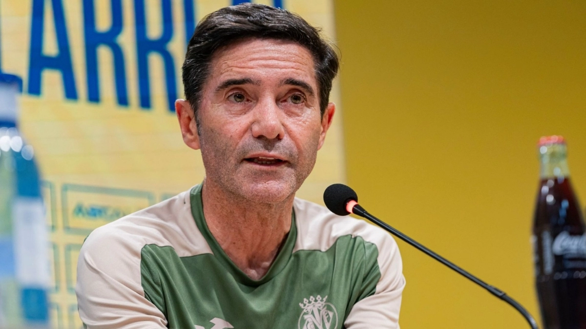 <p>Marcelino García Toral, Villarreal's coach</p>