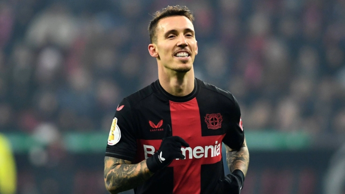Grimaldo, lateral zurdo del Bayer Leverkusen