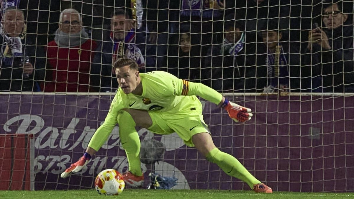Marc-André Ter Stegen, guardameta del FC Barcelona 