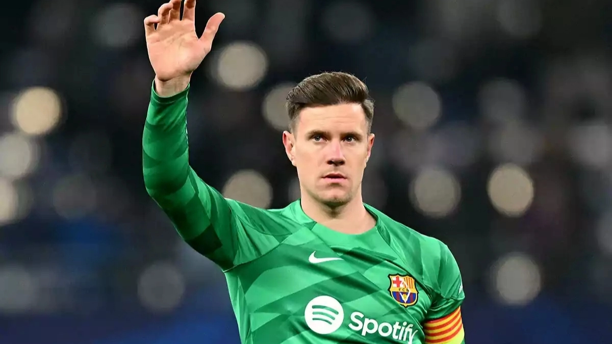 Marc-André Ter Stegen, guardameta del FC Barcelona 
