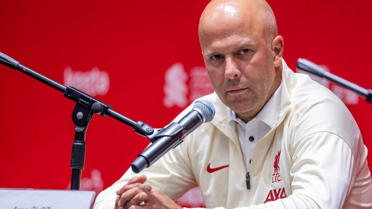 <p>Arne Slot, coach of Liverpool</p>