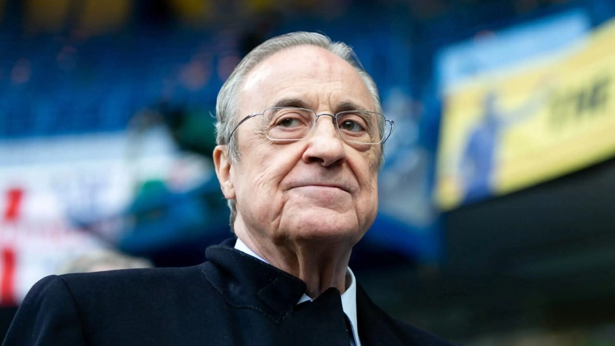 <p>Florentino Pérez, President of Real Madrid</p>