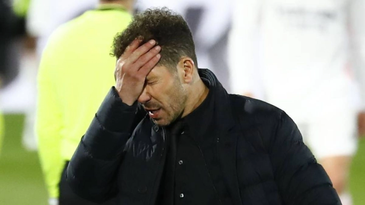 Diego Simeone, coach of Atletico Madrid.